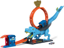 Load image into Gallery viewer, Hot Wheels City T Rex Chomp Down Play Set