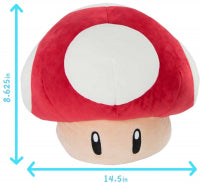Load image into Gallery viewer, MARIO KART LARGE PLUSH SUPER MUSHROOM